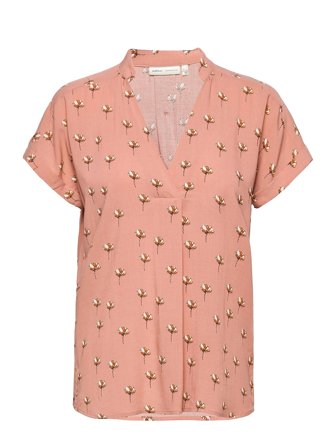 Viksaiw Top T-shirts & Tops Short-sleeved Vaaleanpunainen InWear