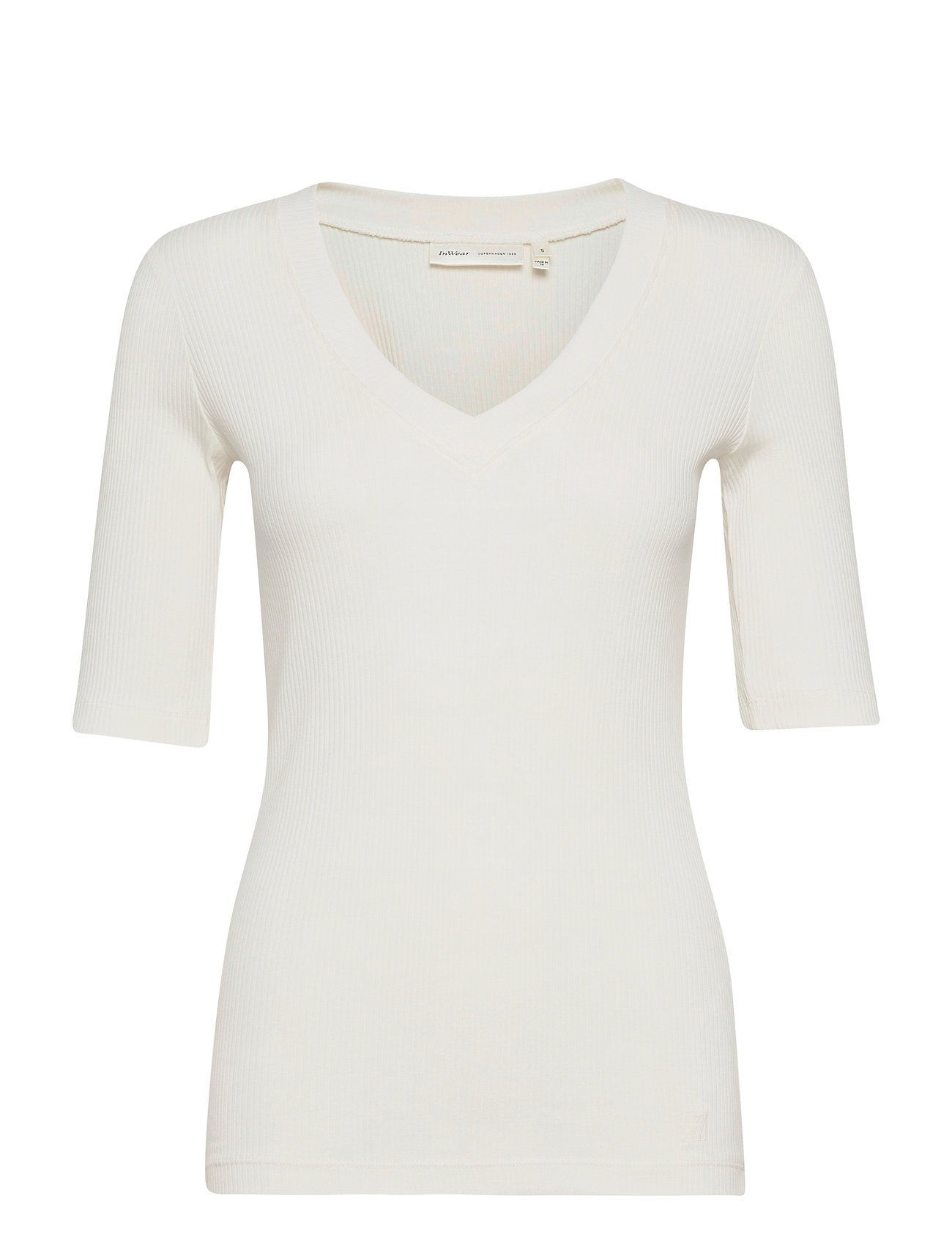 Dagnaiw V T-Shirt T-shirts & Tops Short-sleeved Valkoinen InWear