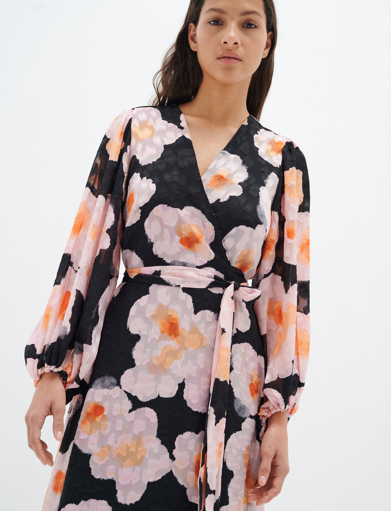 fænomen flov international InWear Basiraiw Wrap Dress - Midi kjoler - Boozt.com