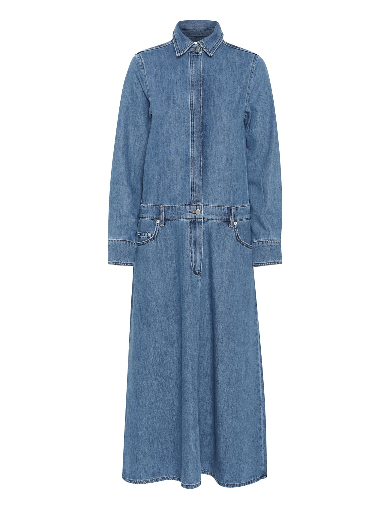 Sophinaiw Dress Dresses Jeans Dresses Blue InWear