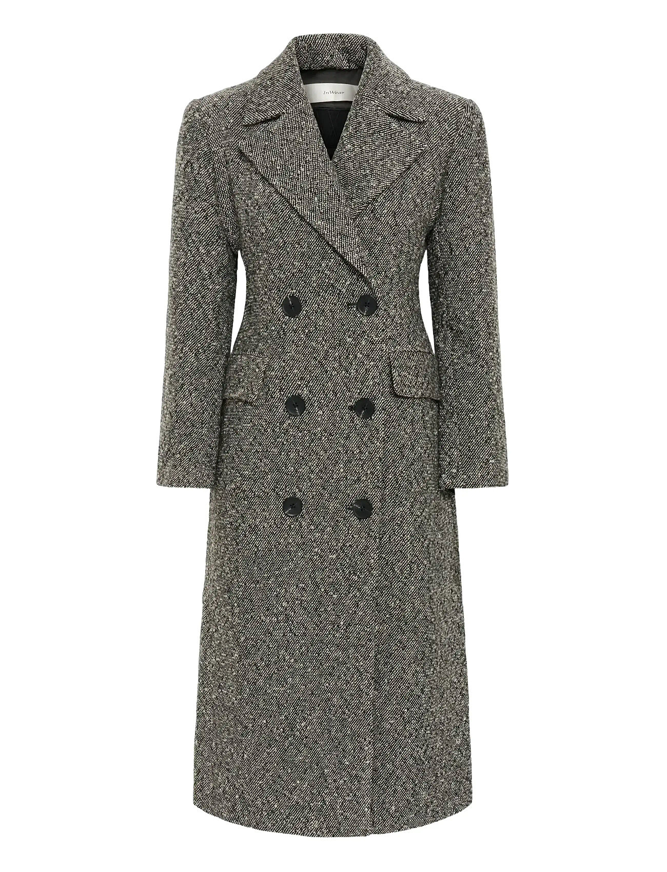 INWEAR Yashaiw Lapel Mantel Grau - 44 - Damen