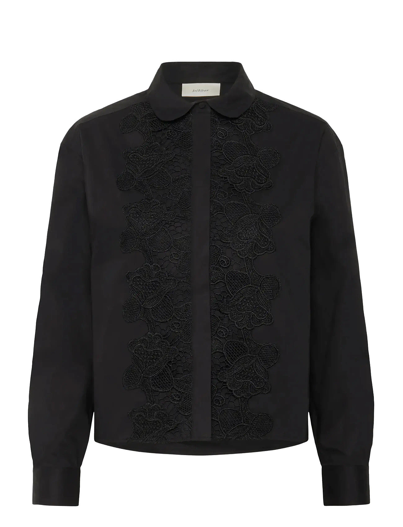 INWEAR Aimeeiw Cropped Shirt Schwarz - 40 - Damen