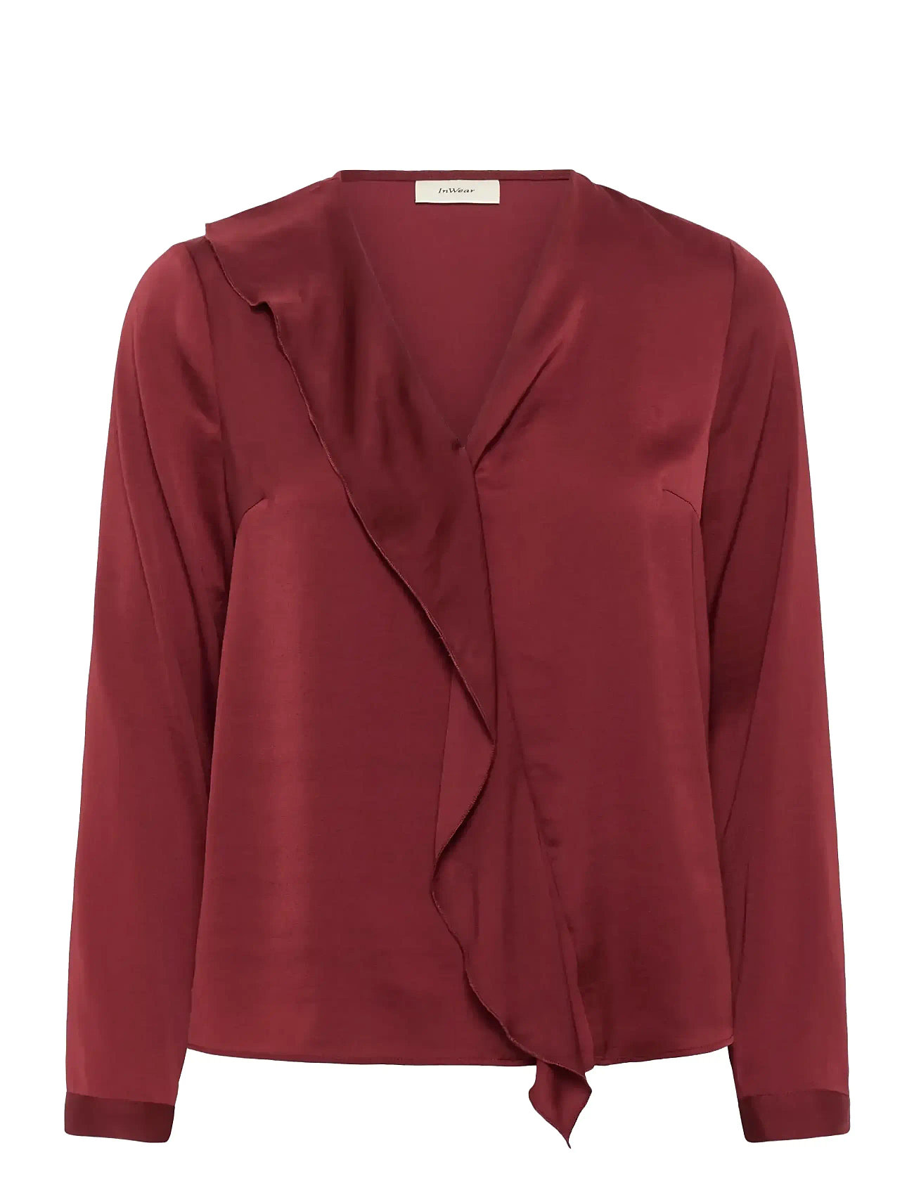 INWEAR Audaiw Bluse Burgundy - 42 - Damen