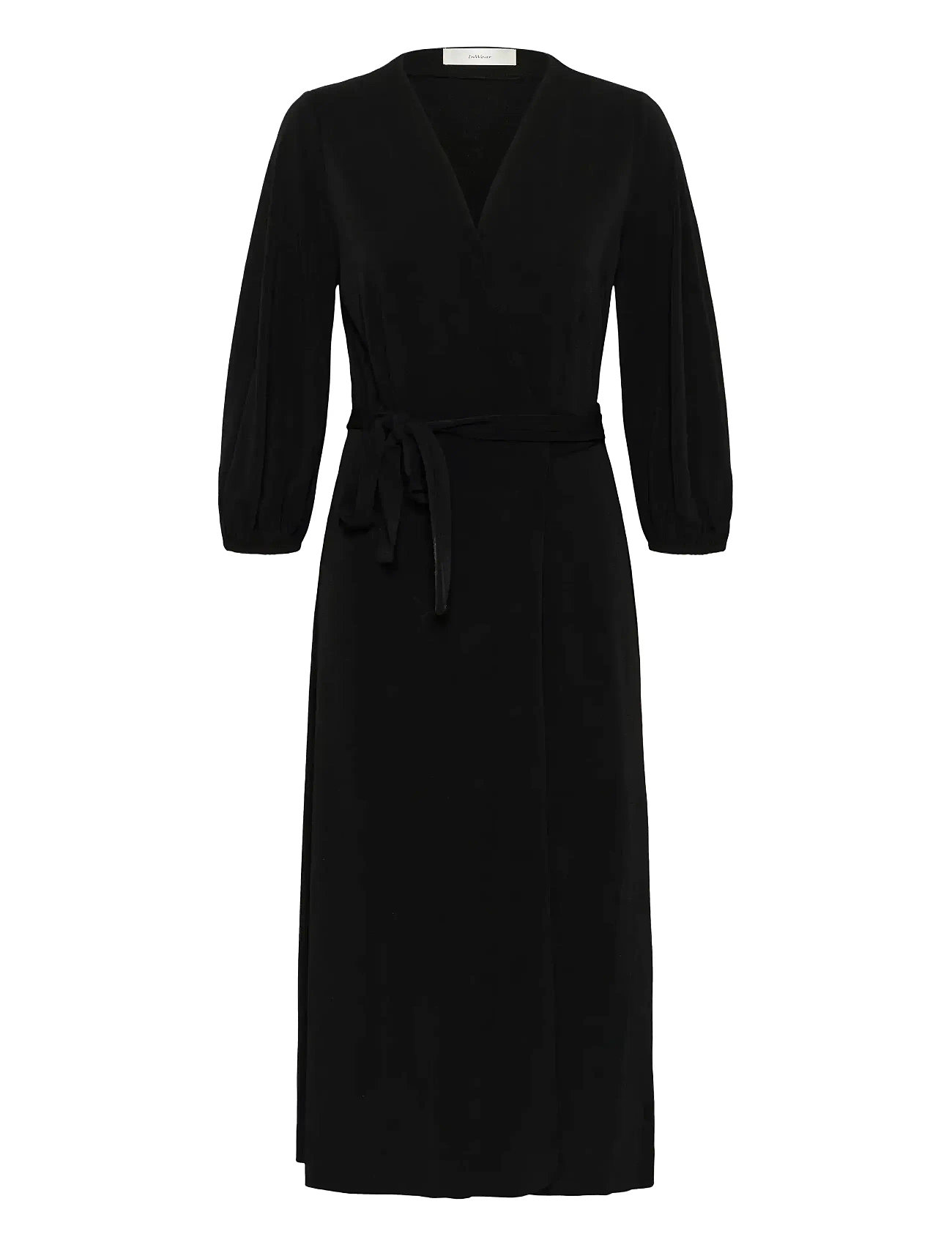 INWEAR Galdriaiw Wrap Kleid Schwarz - S - Damen