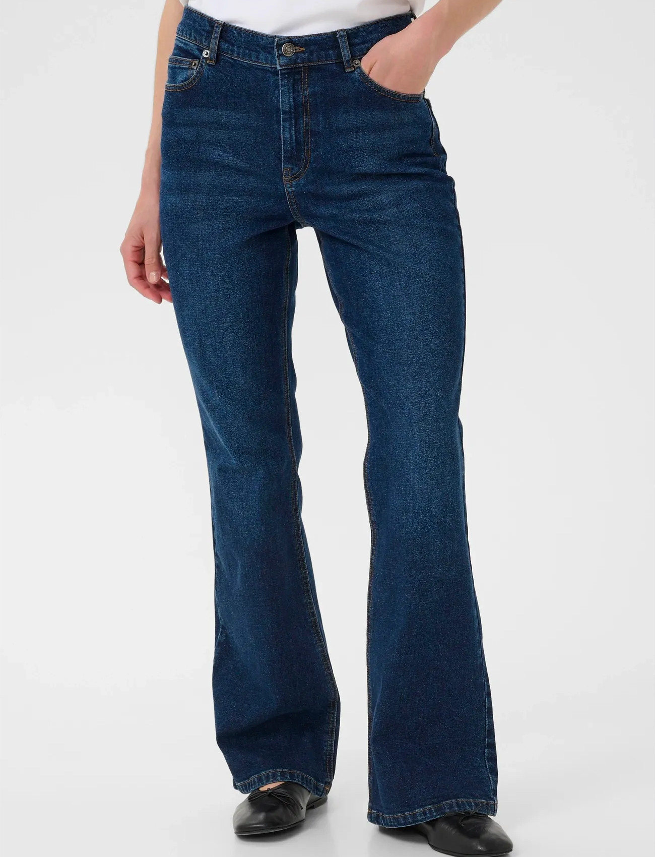 InWear Nanaiw Bootcut Jeans, 26, Blue, Jeans > Boot Cut, Dame