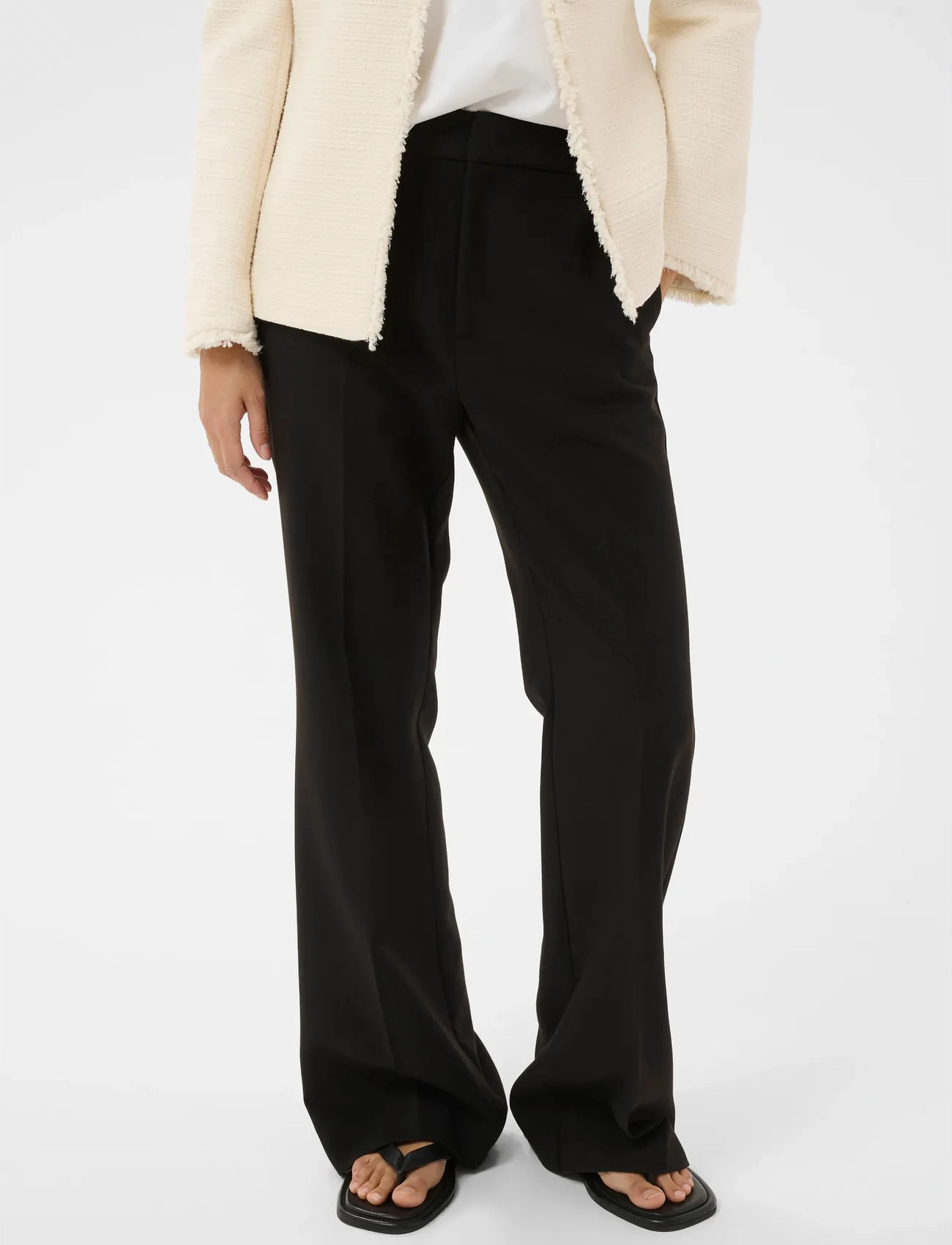InWear Bryelleiw Bootcut Pant, 32, Black, Bukser > Lige Ben, Dame
