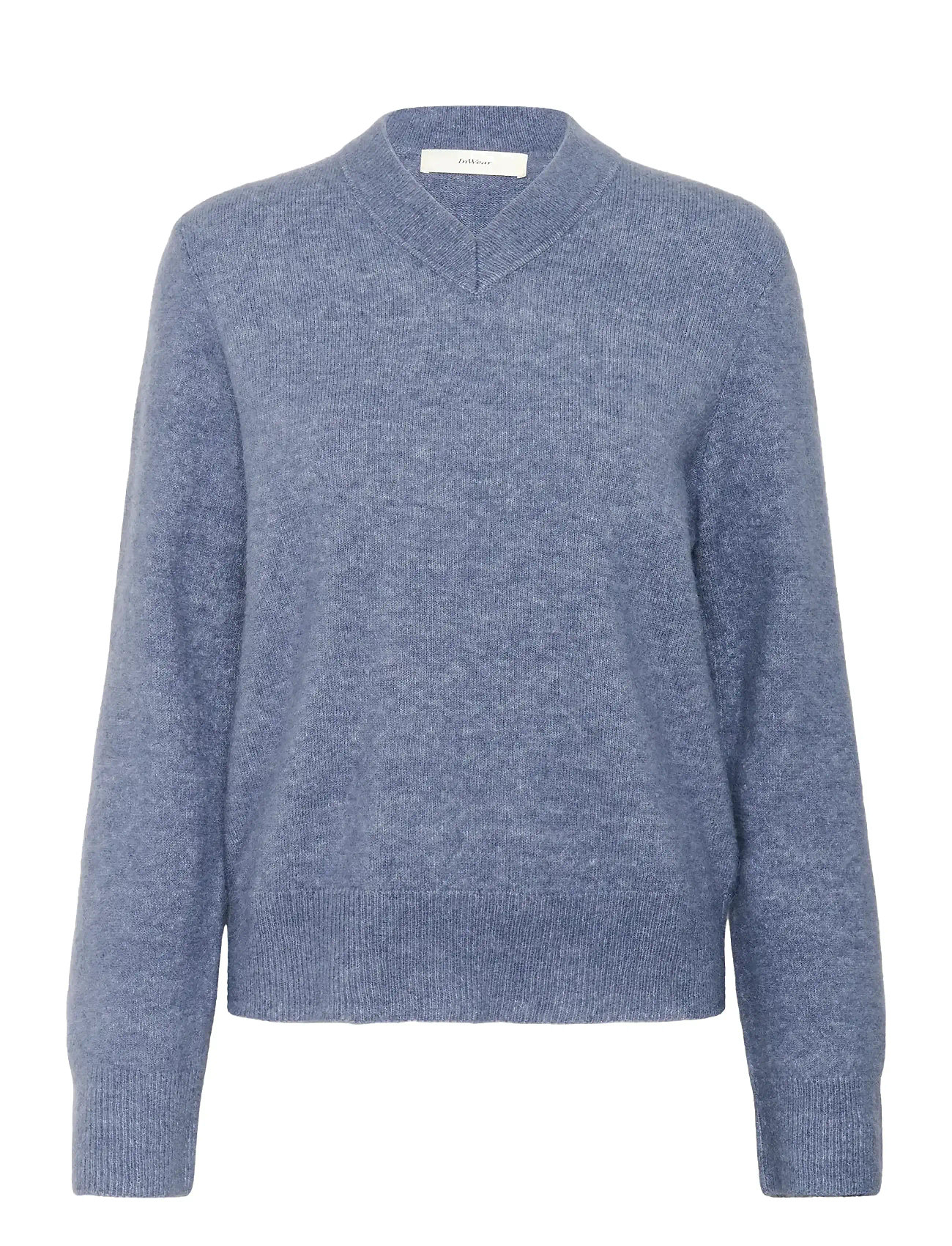 INWEAR Guniiw V-Ausschnitt Blau - XS - Damen