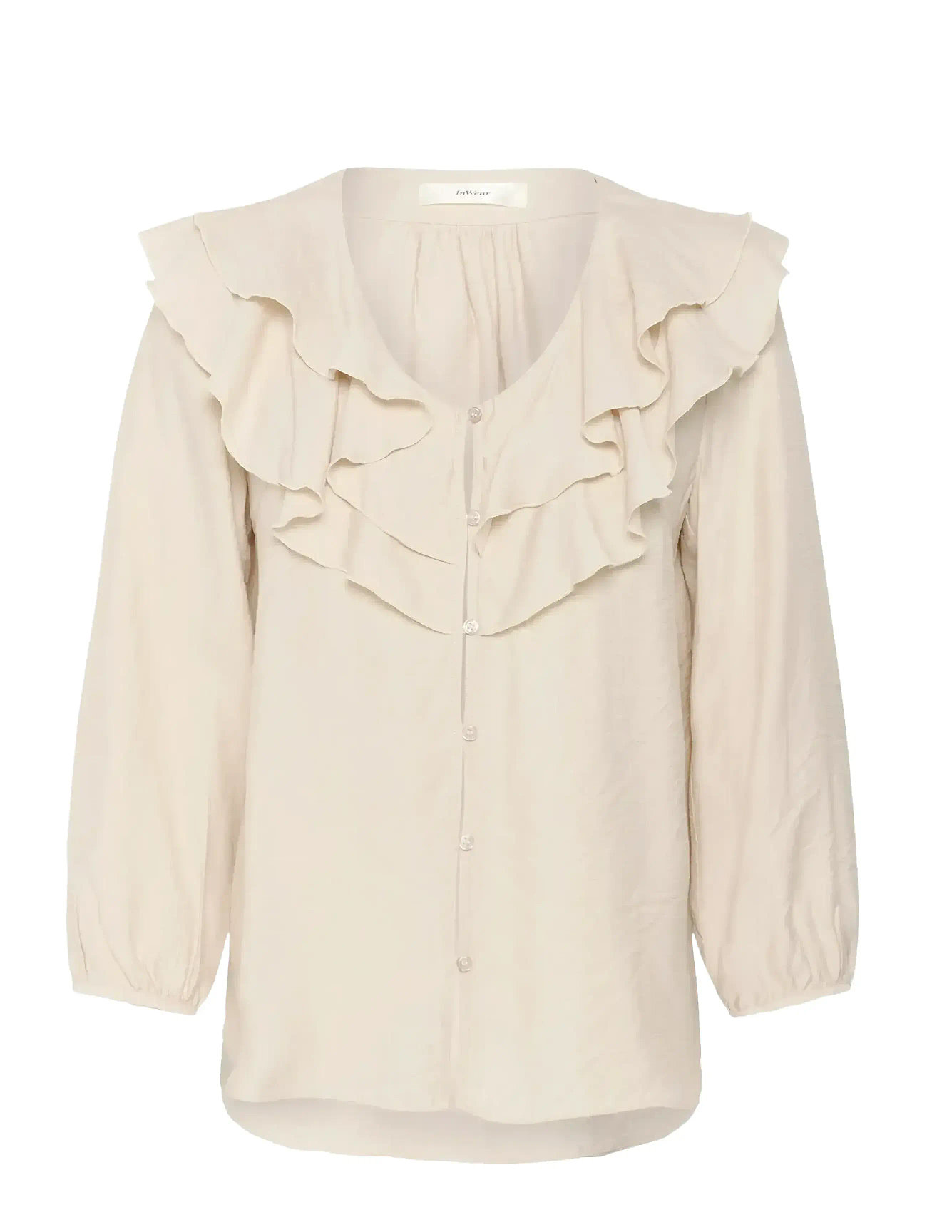 INWEAR Adeliaiw Bluse Weiß - 38 - Damen