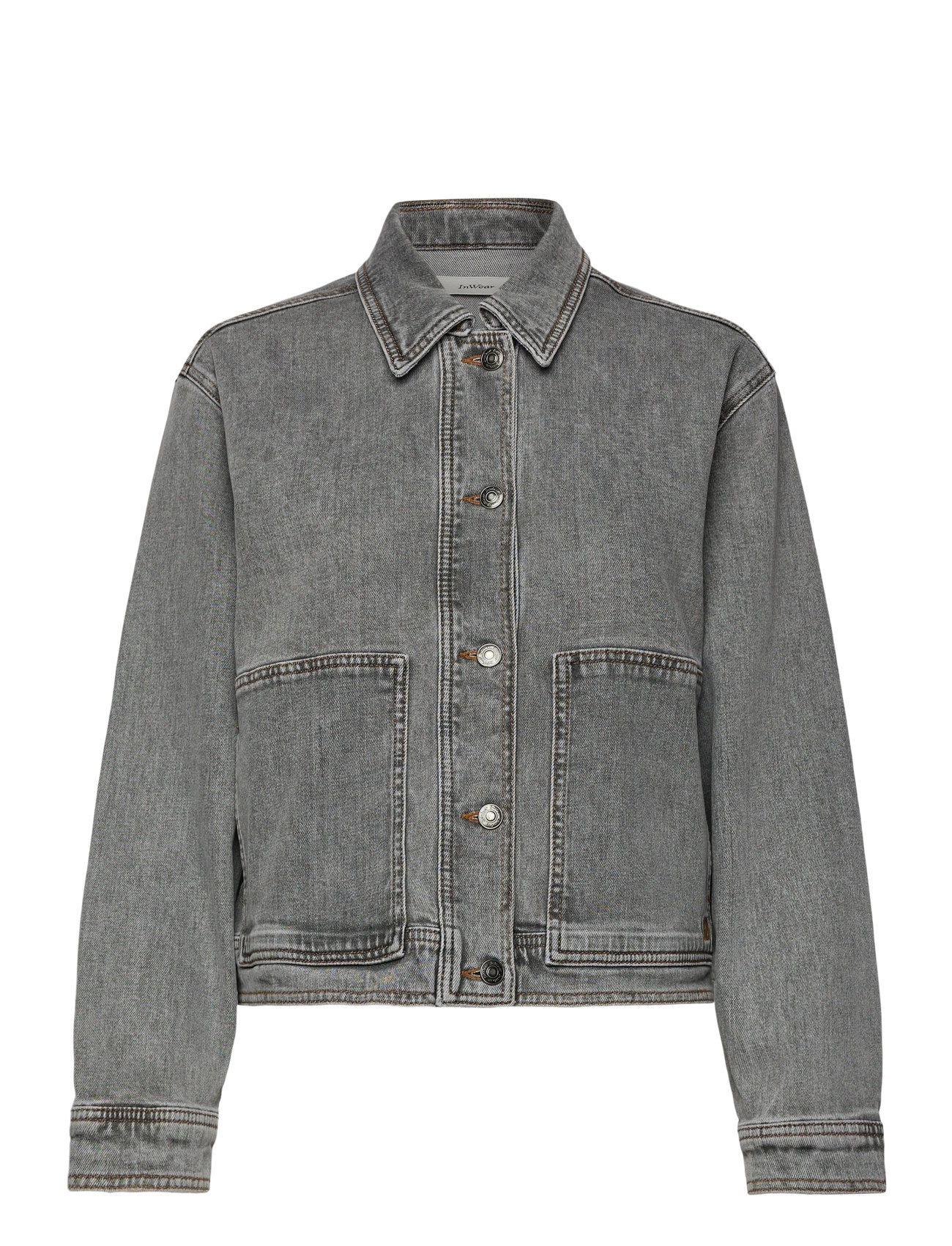 INWEAR Nanasiw Denim Jacke Grau - 44 - Damen