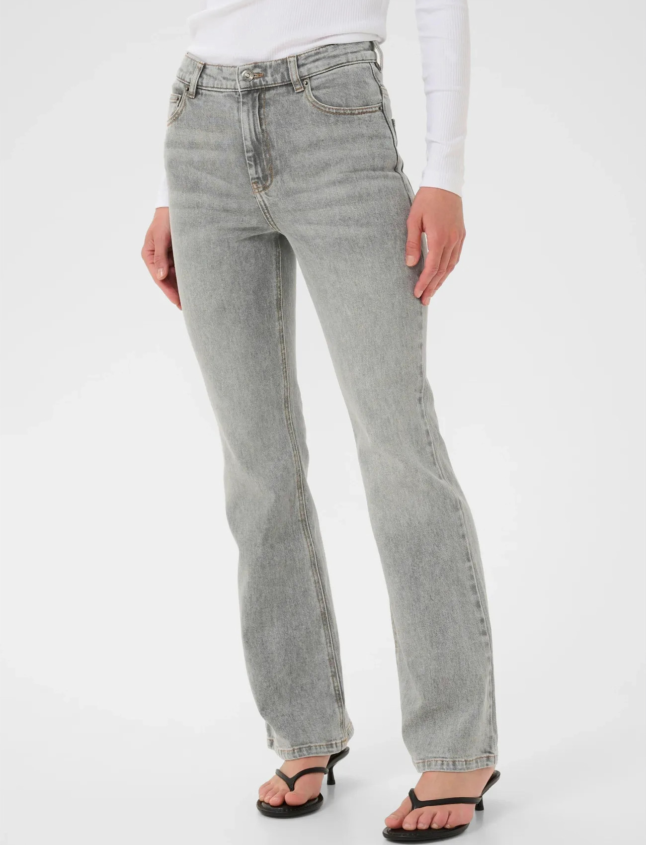 InWear Nanasiw Bootcut Jeans, 29, Grey, Jeans > Boot Cut, Dame