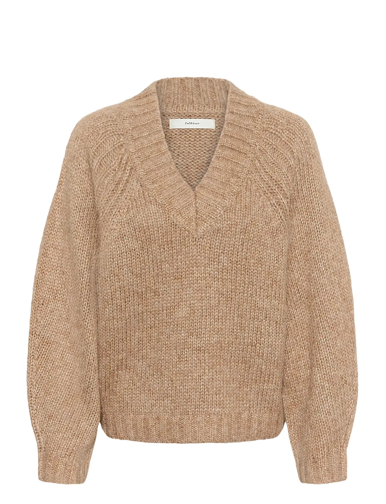 INWEAR Troaiw V-Ausschnitt Beige - XXL - Damen