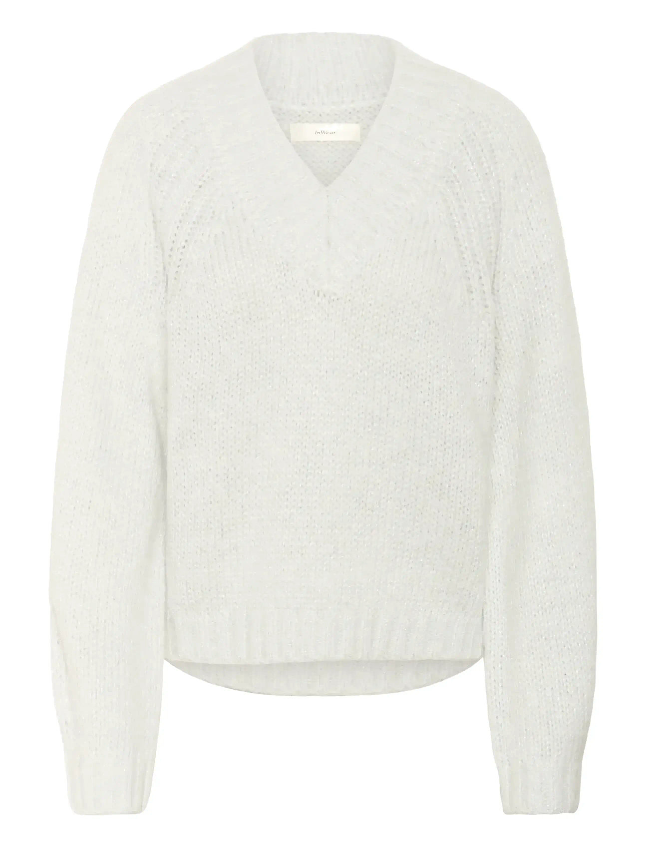 INWEAR Troaiw V-Ausschnitt Weiß - S - Damen