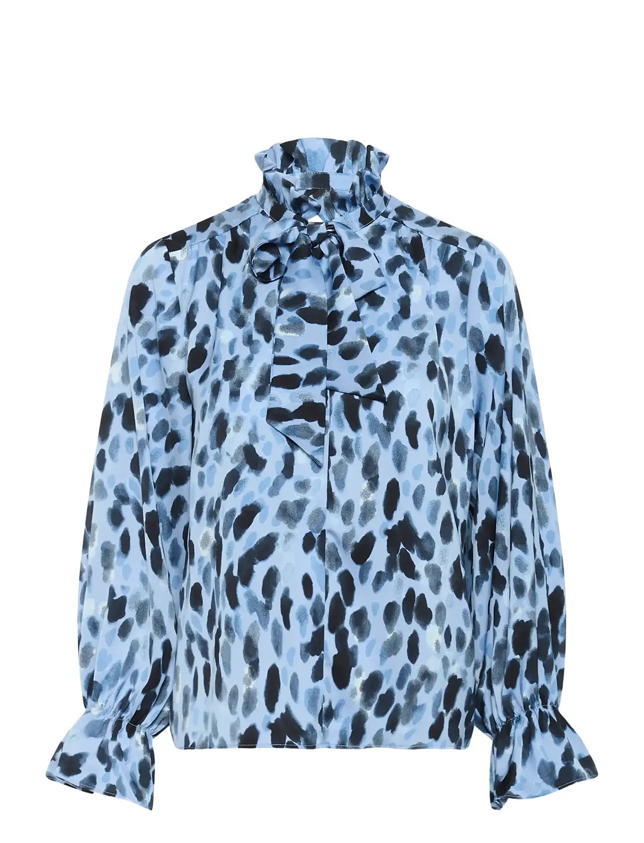 INWEAR Gracieiw Printed Bluse Blau - 38 - Damen