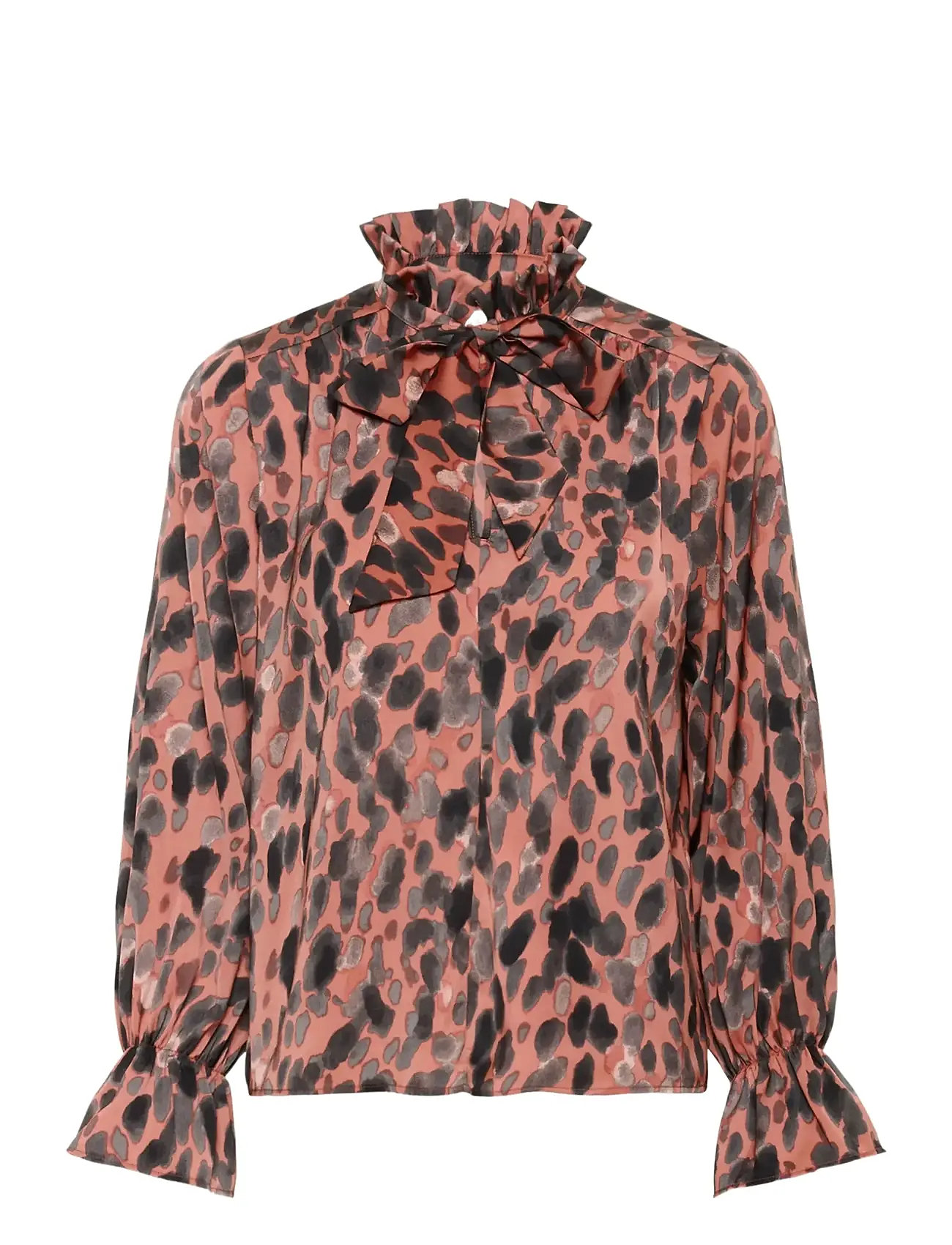 INWEAR Gracieiw Printed Bluse Schwarz - 38 - Damen