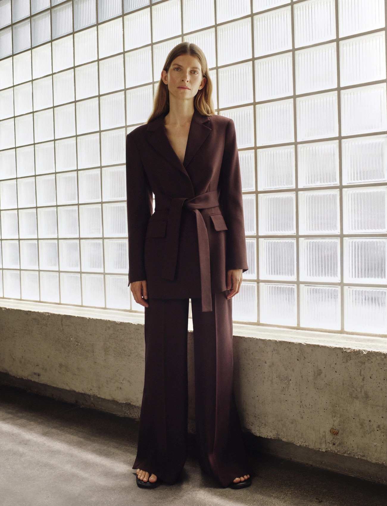 InWear Celiahiw Blazer, 44, Brown, Blazere > Blazere Med Bælte, Dame