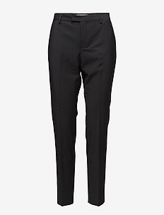 Kinsa - trousers with skinny legs - black