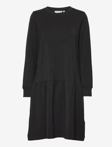 VinceIW Dress - sweatshirt-kjoler - black