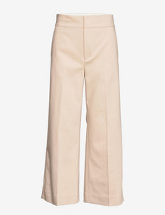 ZellaIW Wide Pant Culotte - wide leg trousers - sandstone