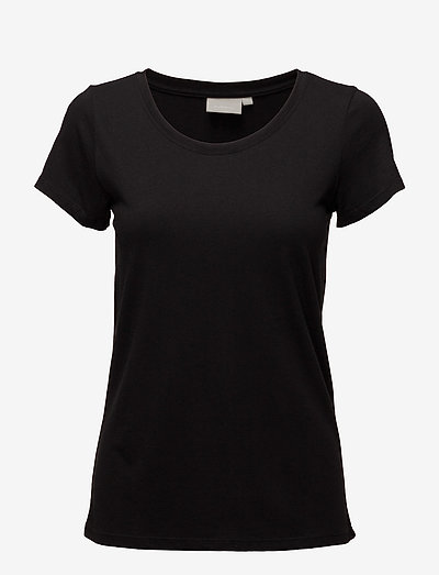 Rena T-shirt - t-shirt & tops - black