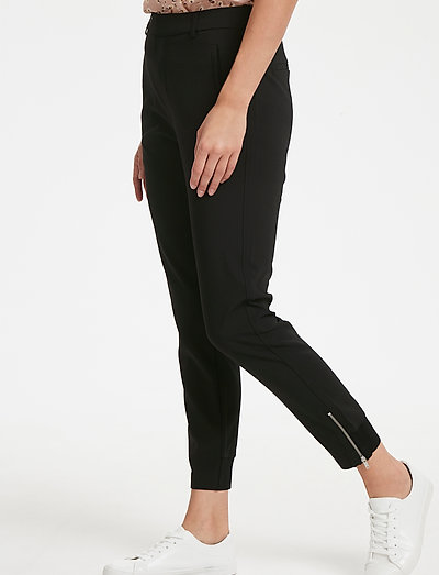 Nica L Pants - broeken met rechte pijp - black