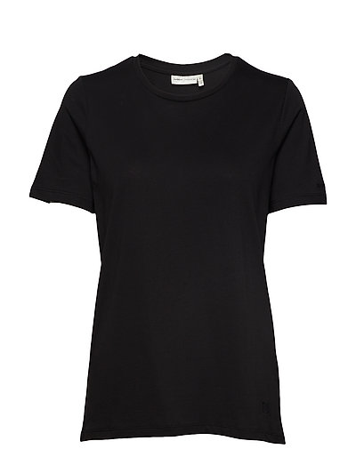 InWear Top Kaila O-neck T-shirt - Sort - Toppe InWear Top Kaila O-neck T-shirt - Sort - Toppe