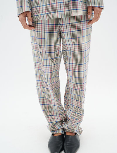 KianIW Zella Classic Pant - straight leg trousers - multi colour