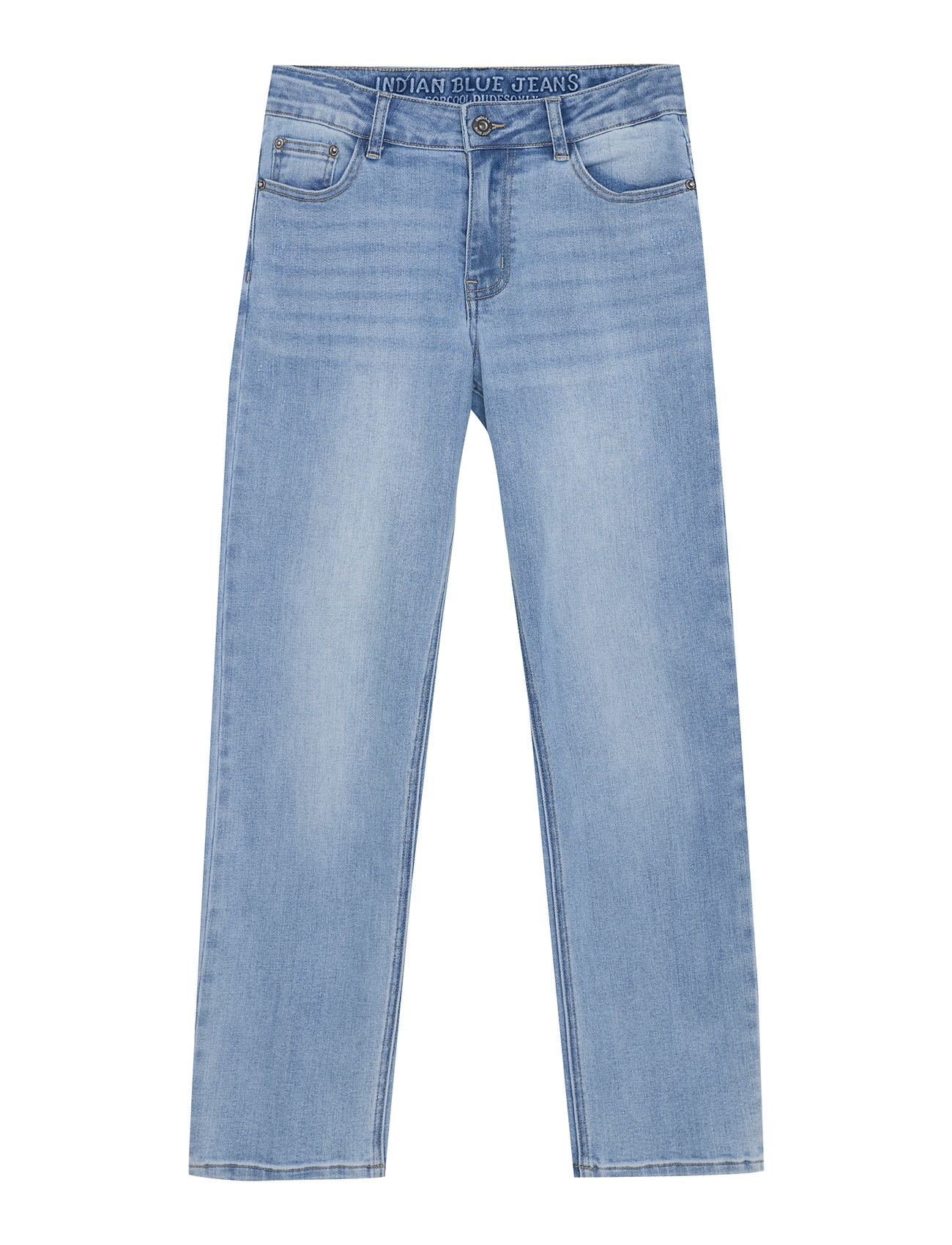 Indian Blue Jeans 2650 Wide Loose Used Jeans Blå