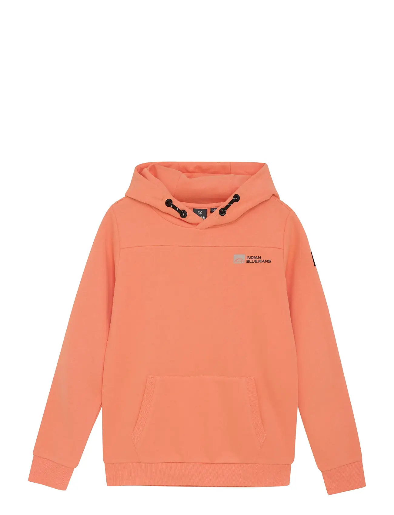 INDIAN Blau JEANS Hoodie Kangaroo Pocket Orange - 140 - Kinder