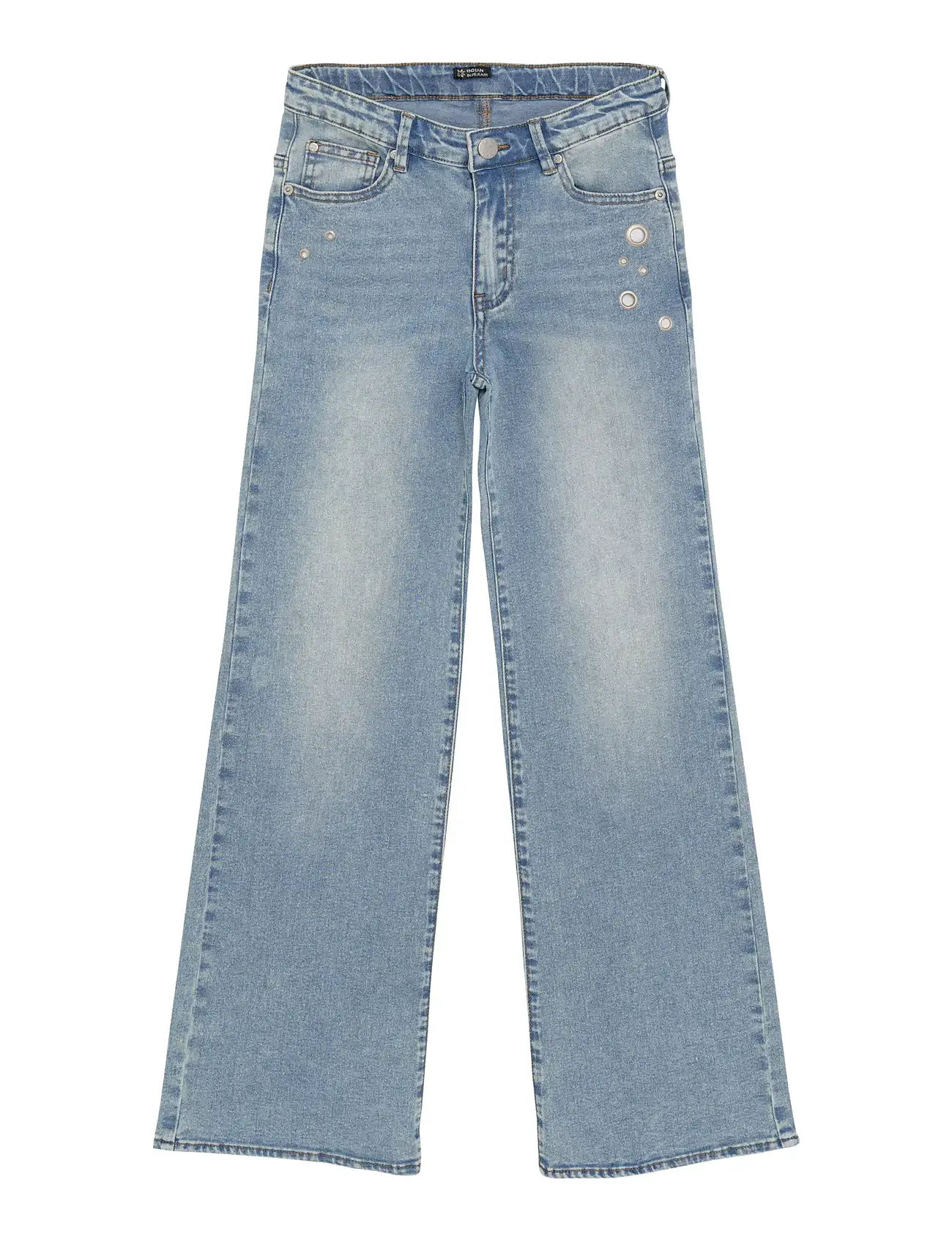 INDIAN Blau JEANS Wide Fit Eyelets Blau - 152 - Kinder