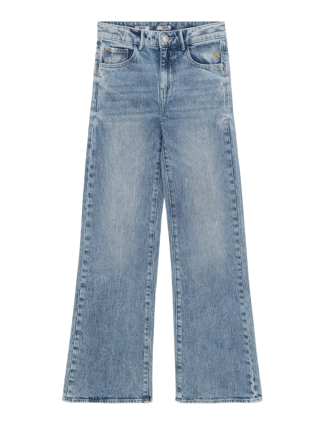 INDIAN Blau JEANS Wide Fit Medium Denim Blau - 176 - Kinder
