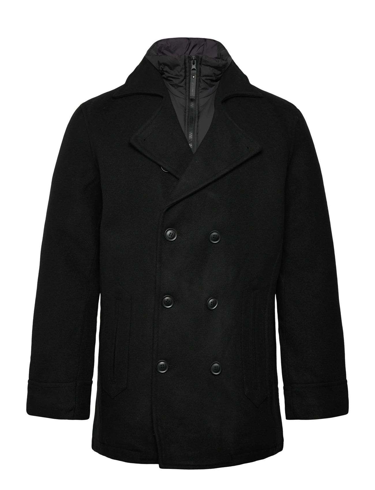 INDICODE Inlunillo, XL, Black, Frakker > Uldfrakker, Herre