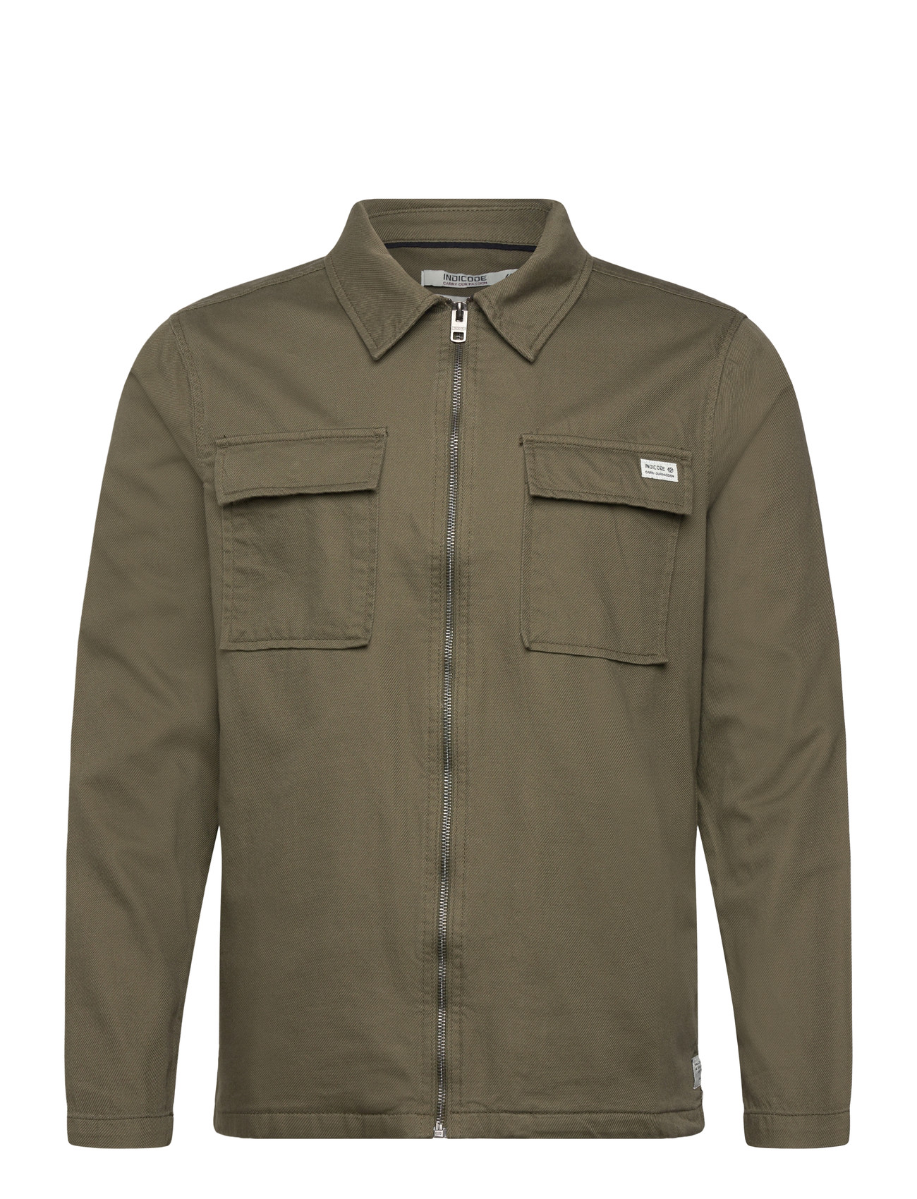 INDICODE Inmelaton Shirt, XL, Khaki green, Jakker > Lette Jakker, Herre