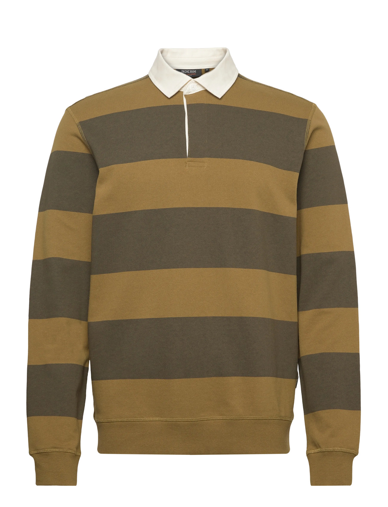INDICODE Indisnar Stripe Khaki - M - Herren