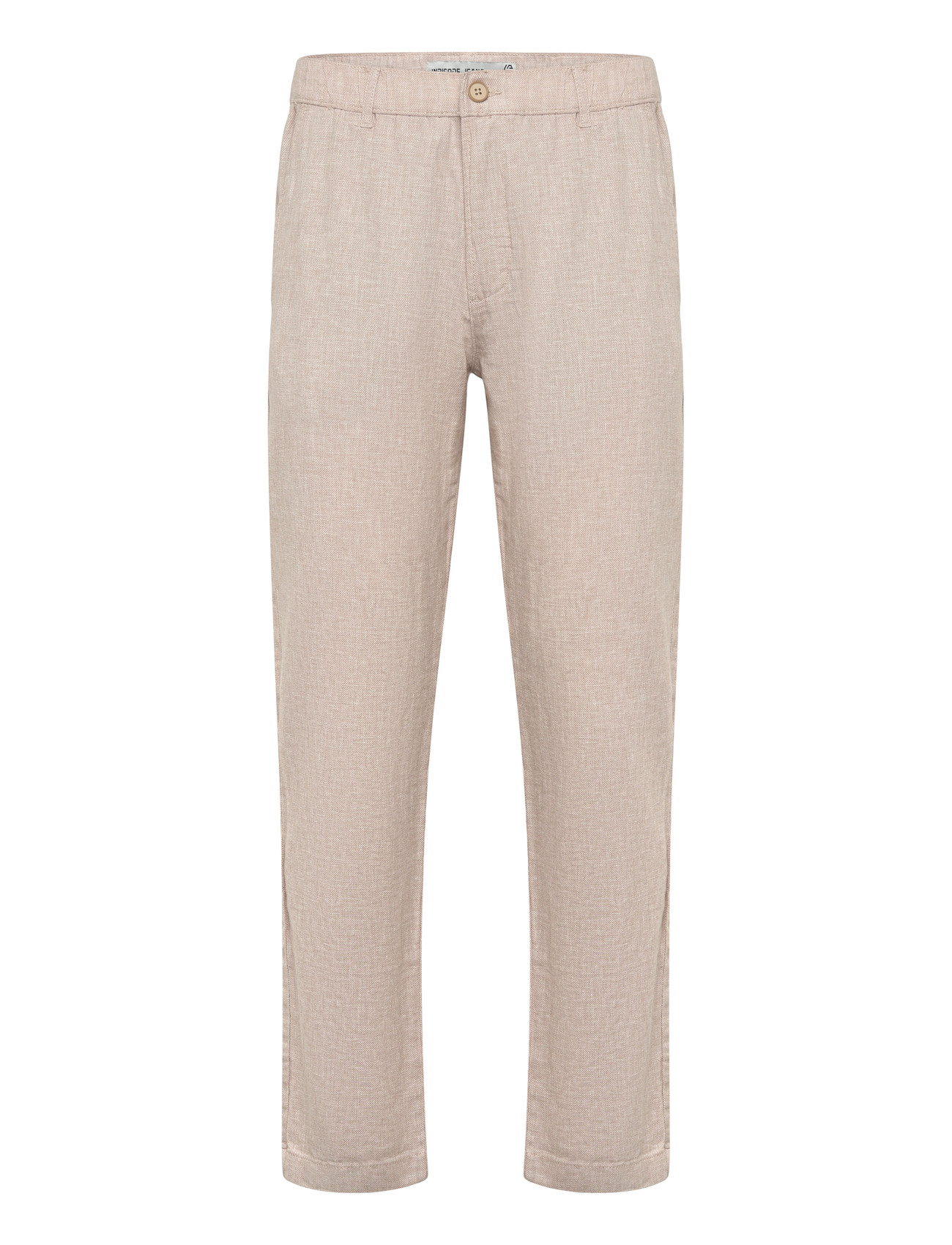 INDICODE Intrope Pants, L, Beige, Bukser > Bukser I Hør, Herre