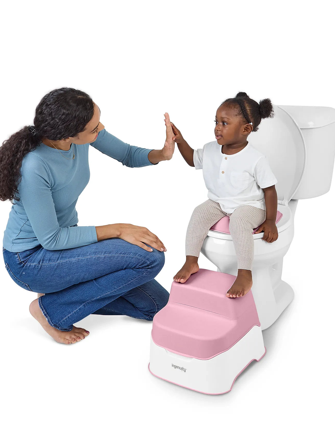 Ingenuity Prepare To Potty 3-In-1 System, One Size, Pink, Badeværelse > Potties, Børn