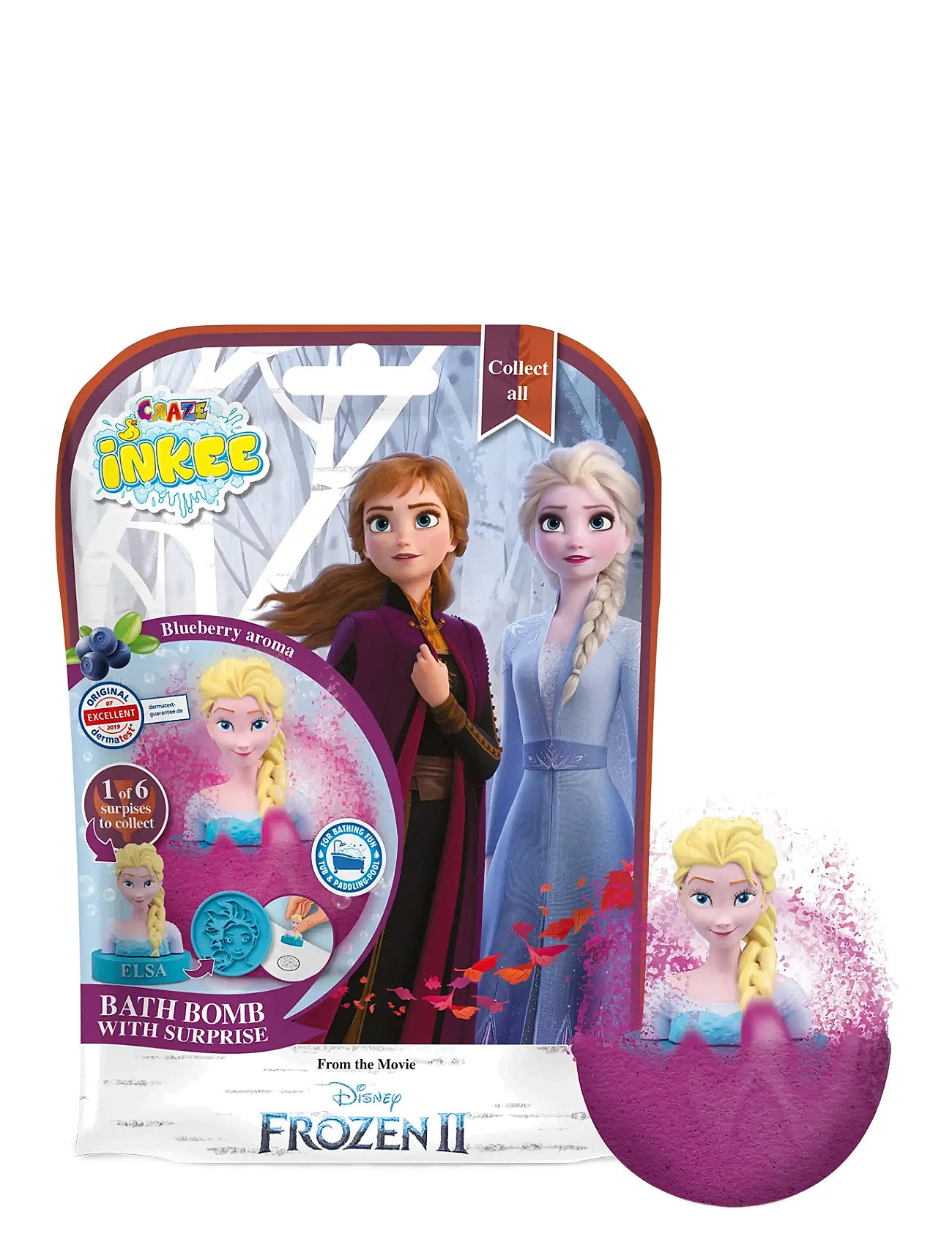 Inkee Surprise Bathbomb Frozen 2 Toys Bath & Water Toys Bath Toys Multi/patterned Inkee