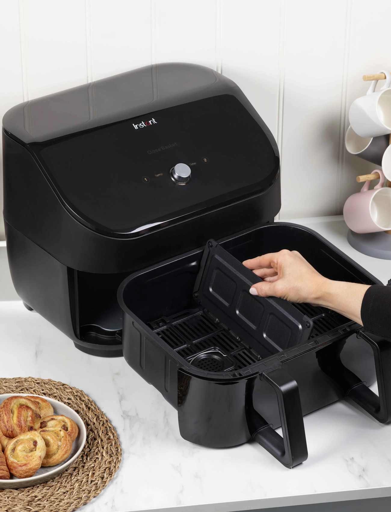 Instant Instant Vortex Versazone Black 8.5 L 1700W, 8.5 L, Black, Køkkenmaskiner > Stegepander, Unisex