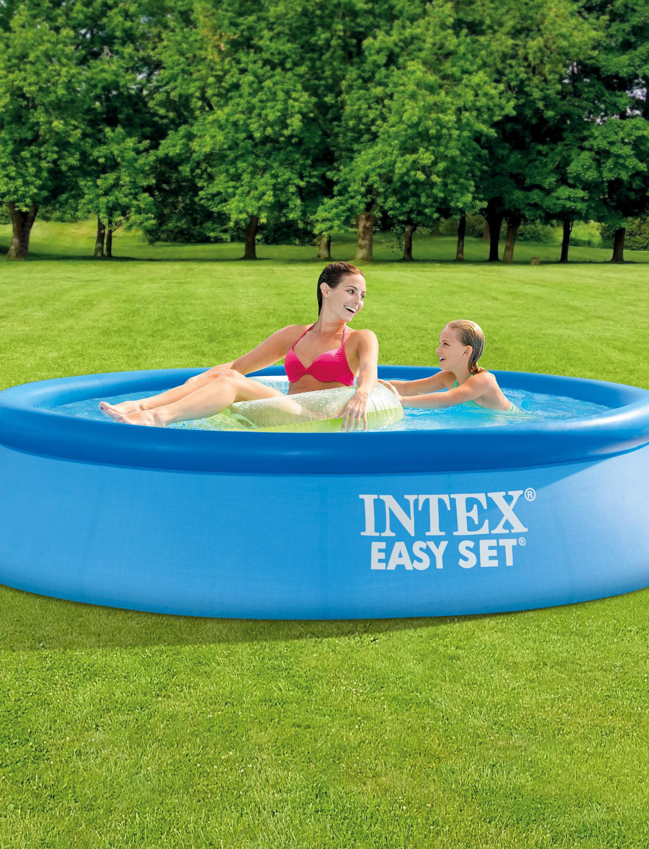 INTEX Intex Easy Set Pool, 244X61 cm, Blue, Water Legetøj > Children's Pools, Børn