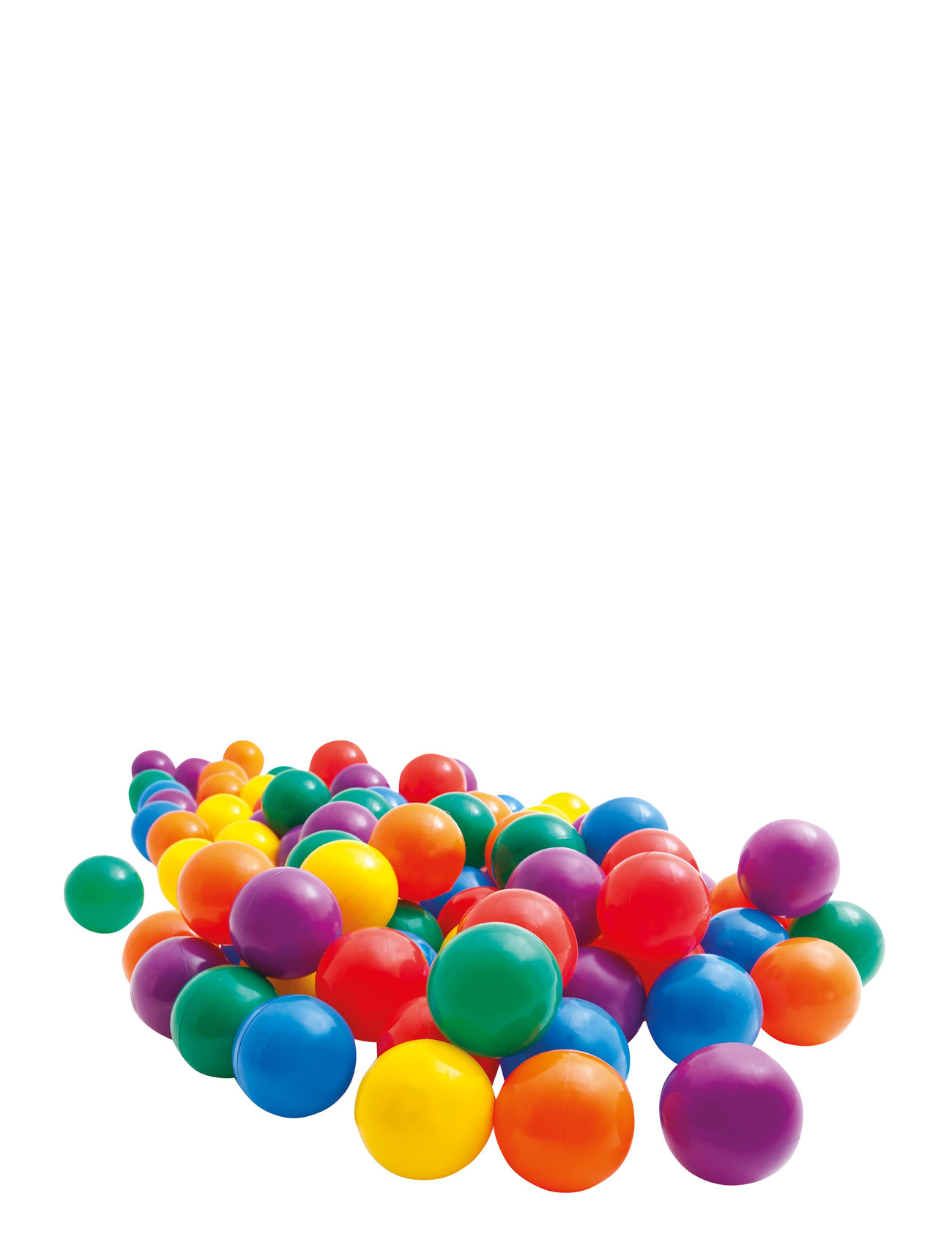 Intex Fun Ballz, 100 Pcs, 8 Cm. Toys Puzzles And Games Games Active Games Multi/patterned INTEX