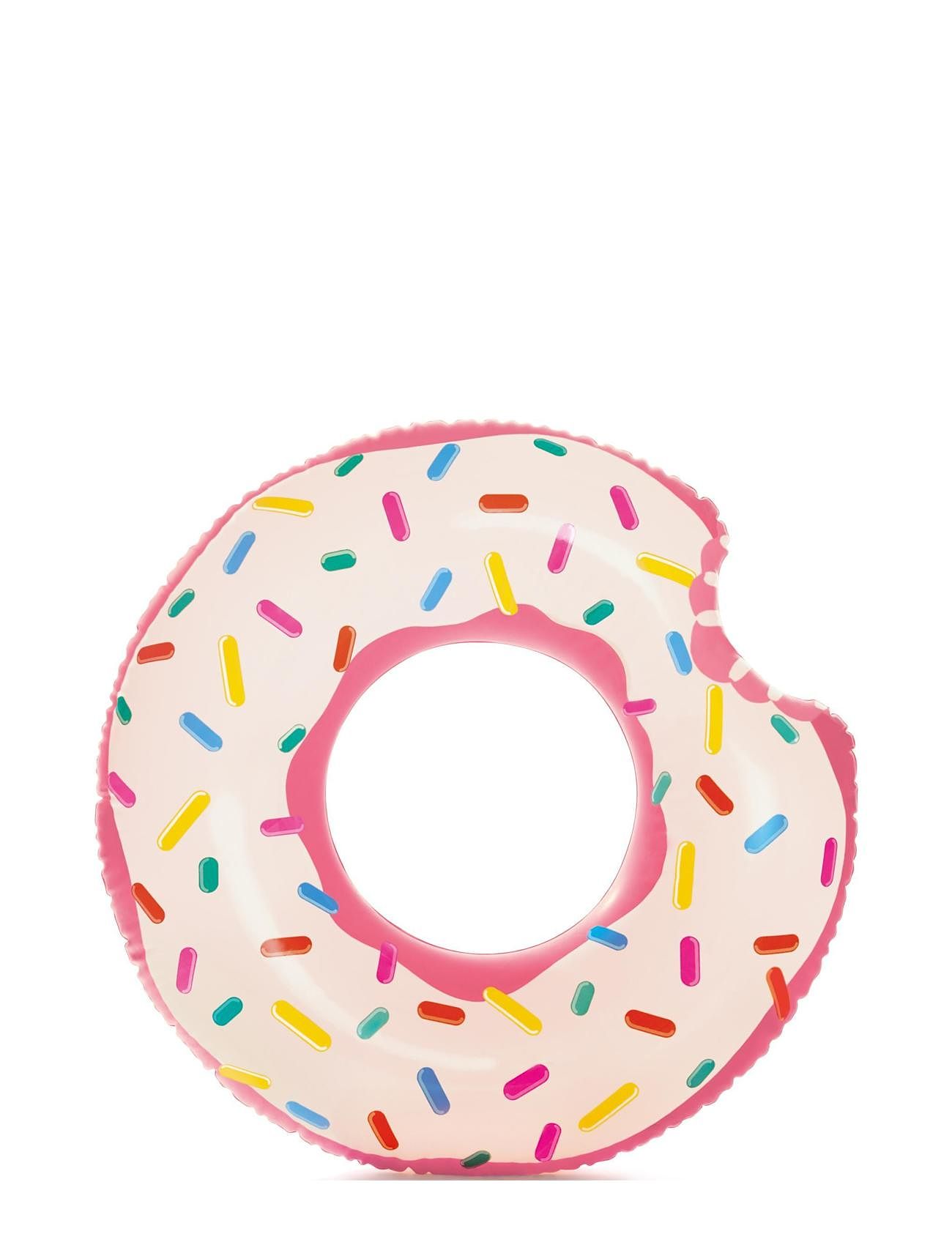 Intex Donut Tube Toys Bath & Water Toys Water Toys Bath Rings & Bath Mattresses Multi/patterned INTEX