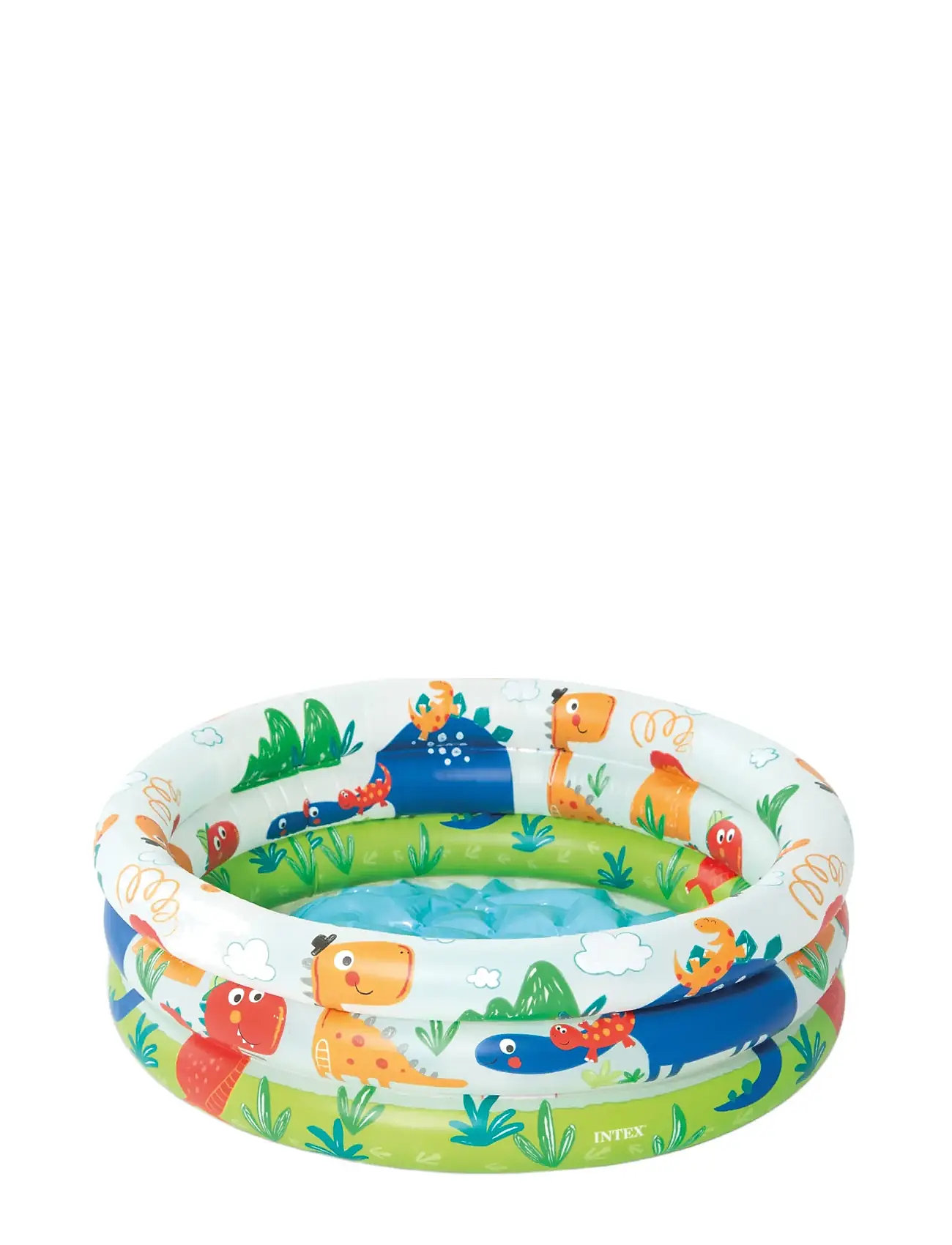 Intex 3-Ring Baby Pool, 28L, 61X22 Cm. Toys Bath & Water Toys Water Toys Children's Pools Multi/patterned INTEX