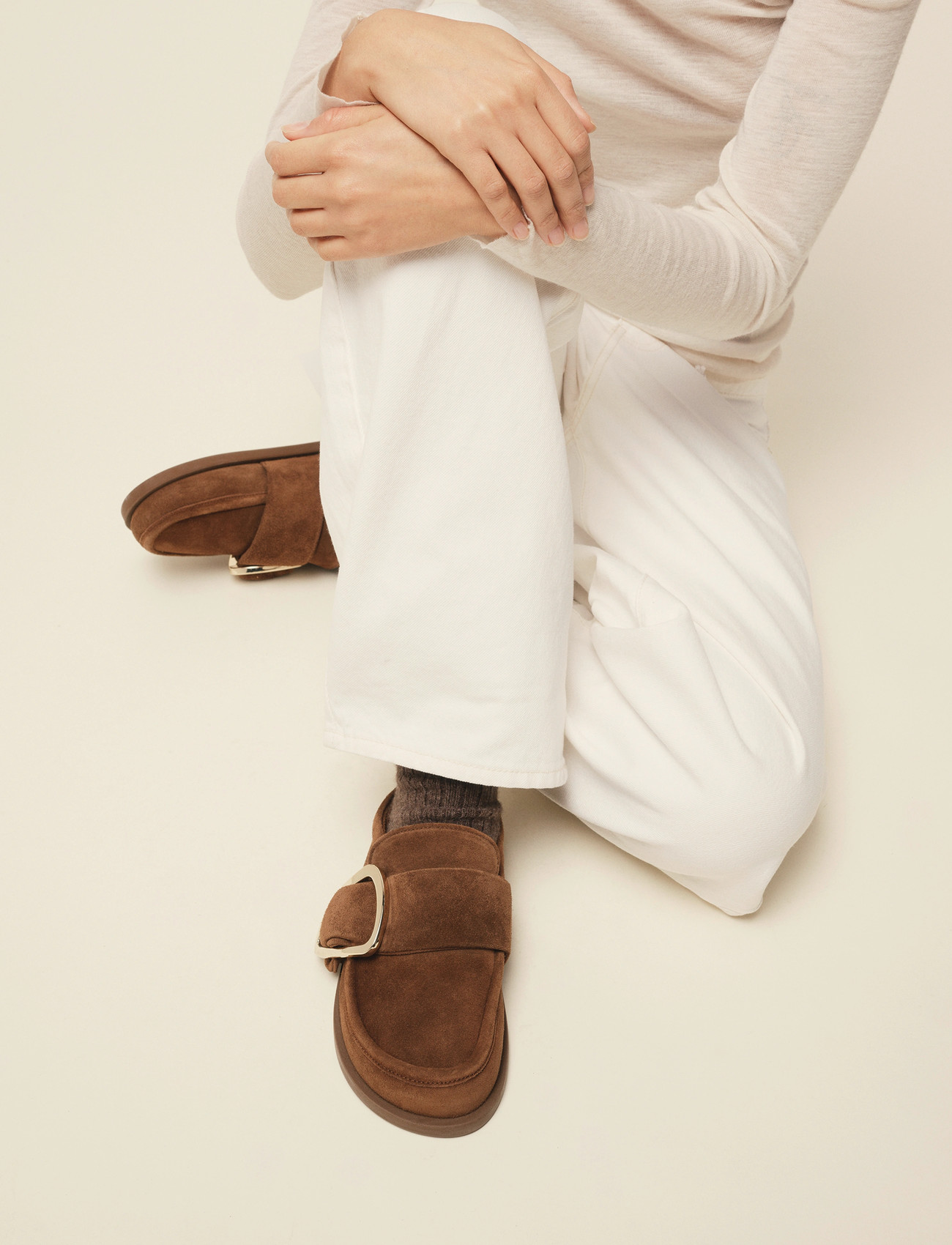 Inuikii Mule Soft, 39, Brown, Mules & Slip-Ins > Flade Mules, Dame