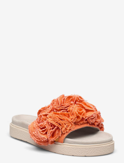 LORY LU - flate sandaler - orange