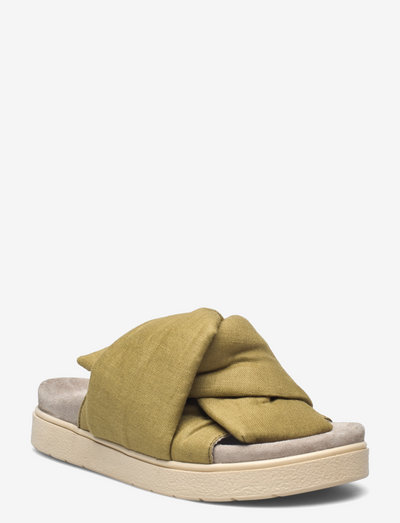 KNOT LINO - flate sandaler - khaki