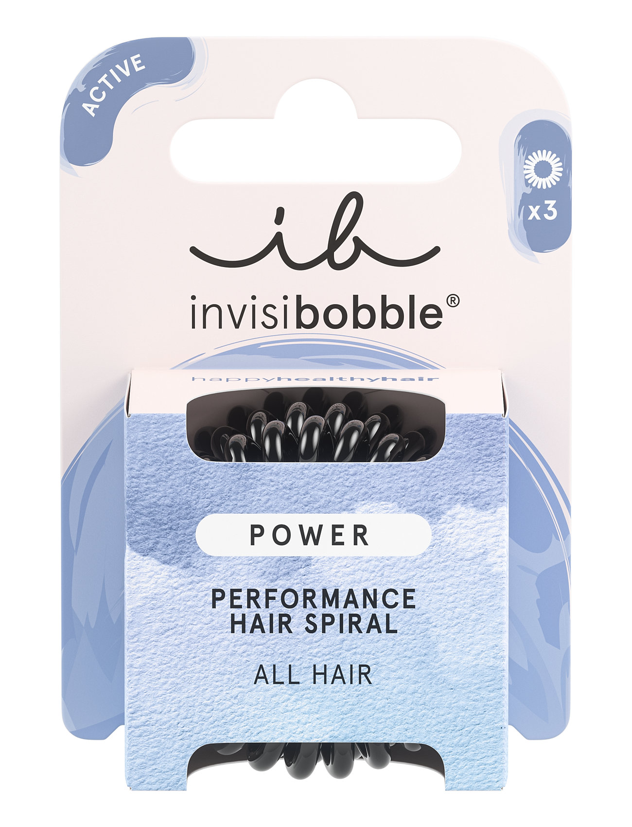 Invisibobble Power True Black 3Pc Invisibobble