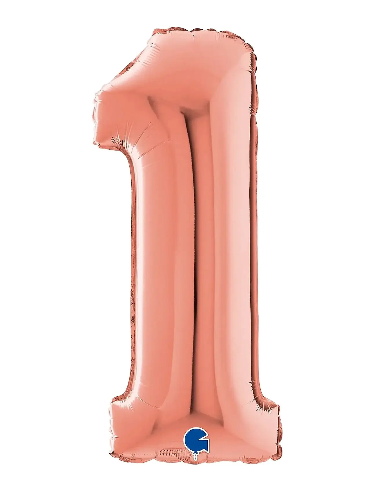 IPK Number Foil 1 Rose Gold 70 cm, 0, Gold, Legetøj > Children's Birthday, Børn