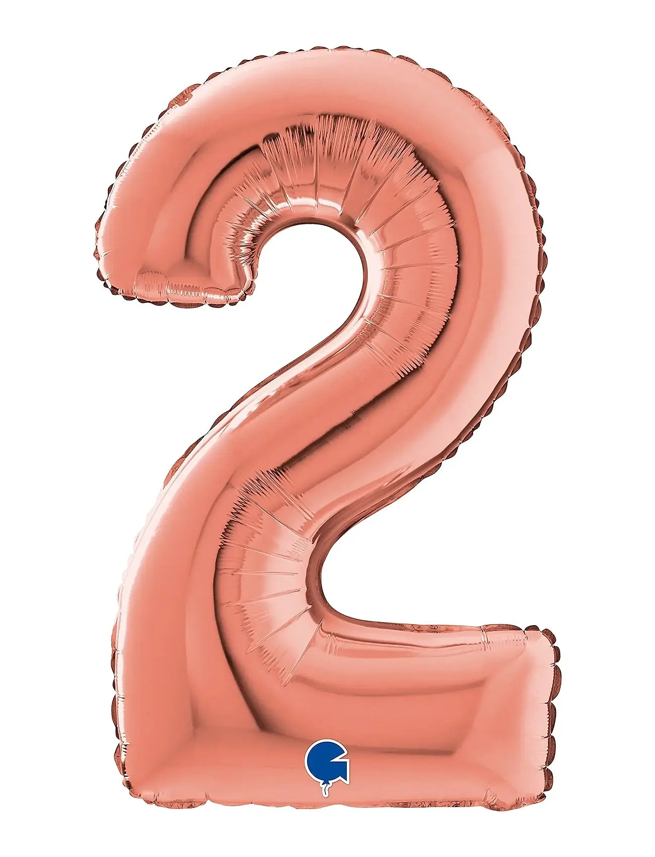 IPK Number Foil 2 Rose Gold 70 Cm Pink - 0 - Kinder