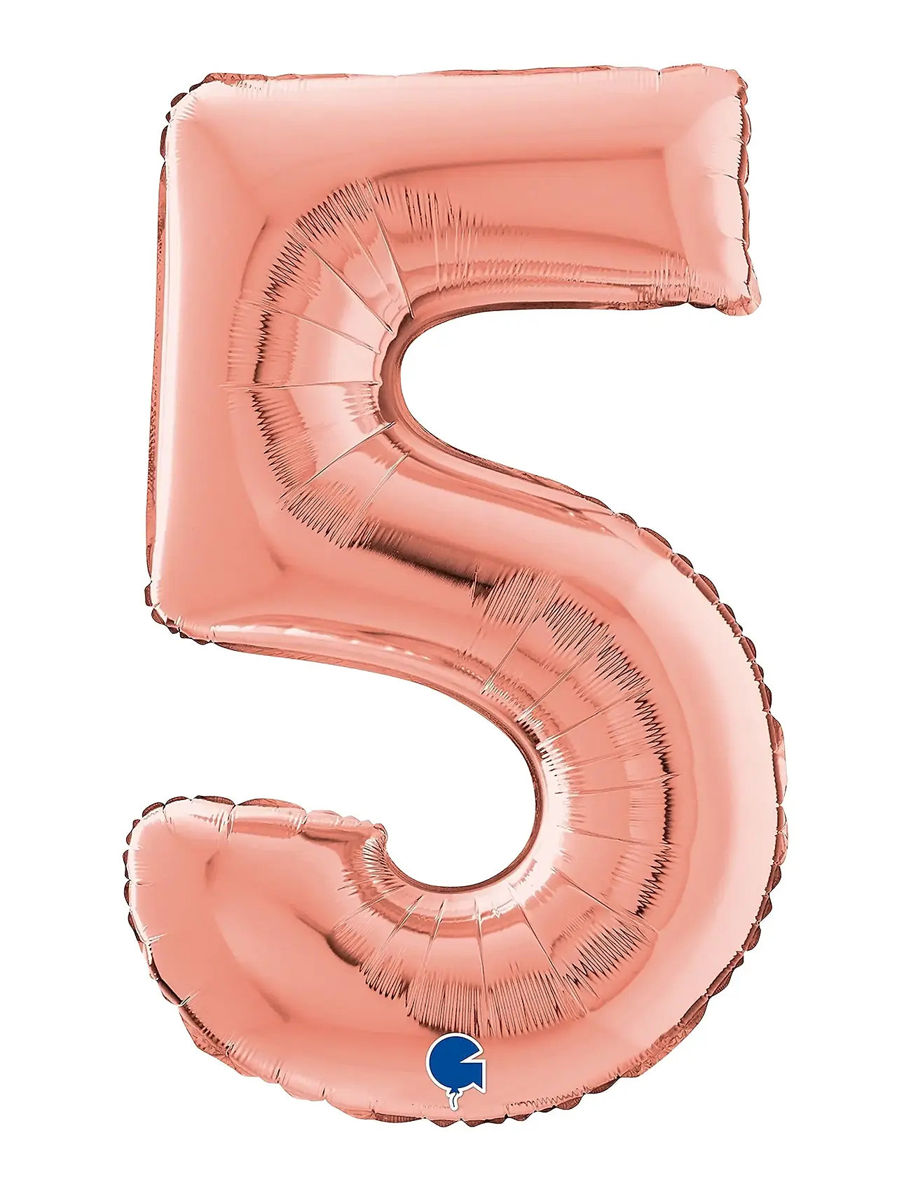 IPK Number Foil 5 Rose Gold 70 Cm Pink - 0 - Kinder