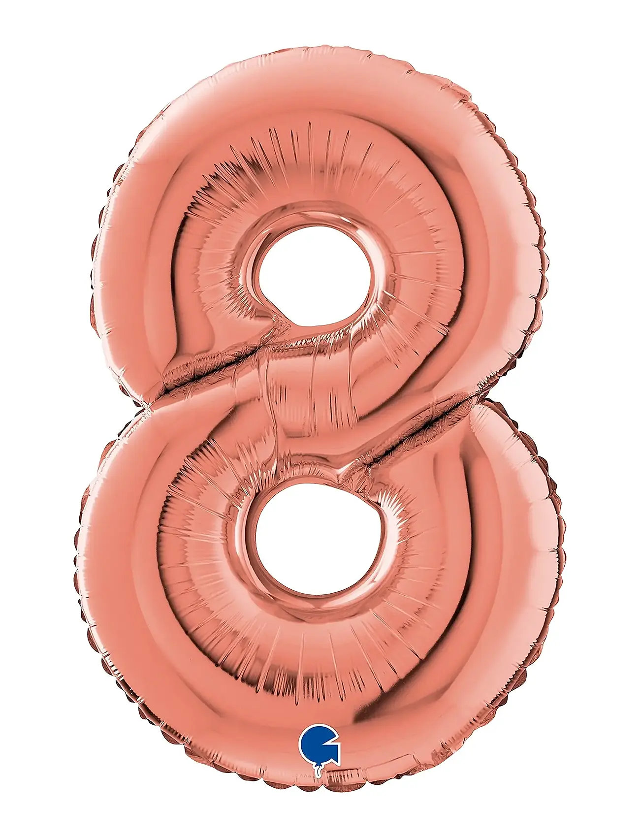 IPK Number Foil 8 Rose Gold 70 Cm Pink - 0 - Kinder