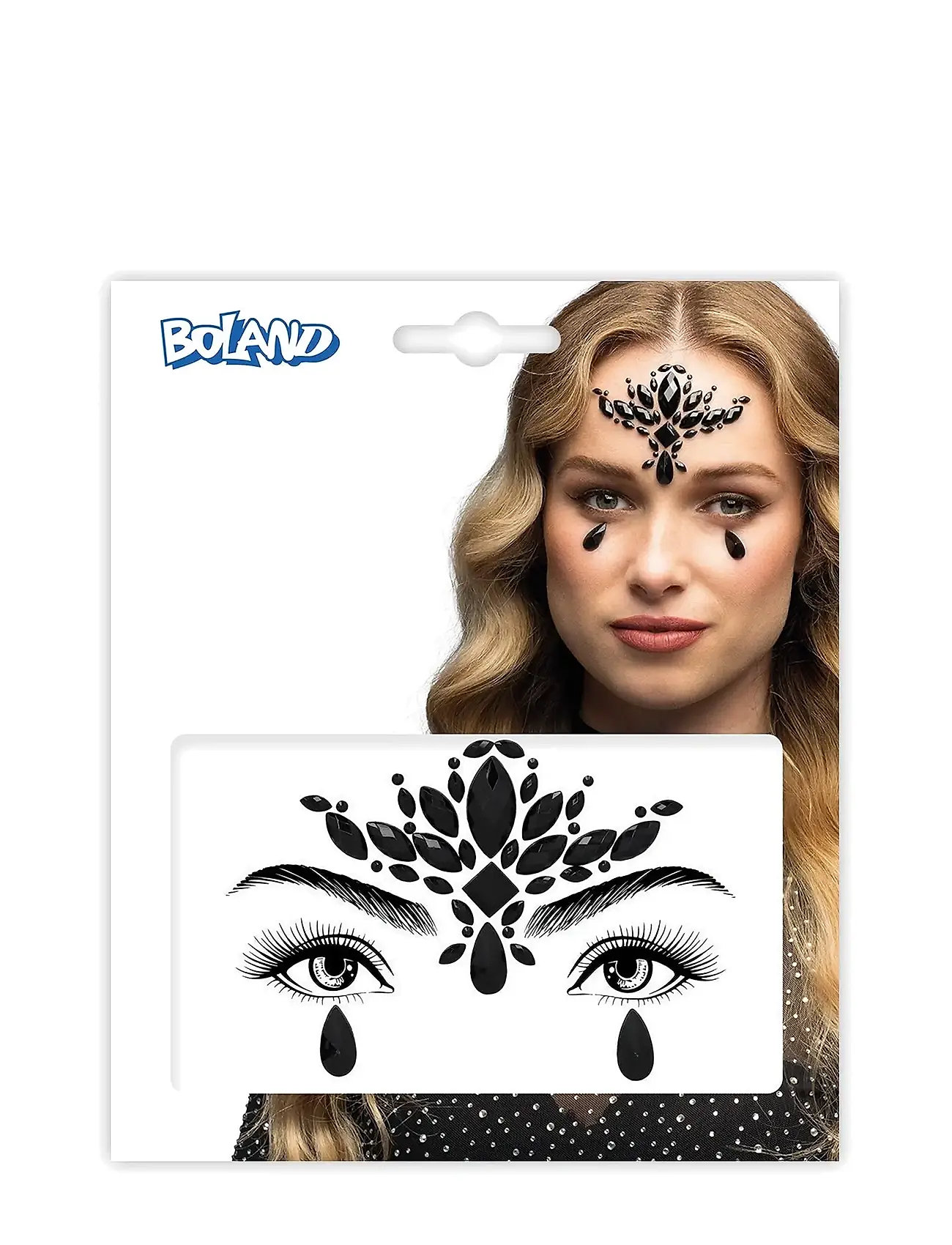 IPK Face Jewels Schwarz Schwarz - 0 - Kinder